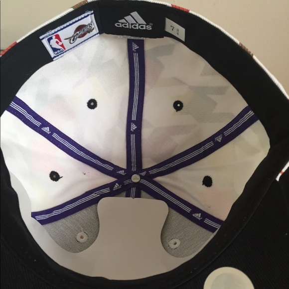 Adidas Cleveland Cavaliers Multi Color Fitted Cap - Picture 8 of 8